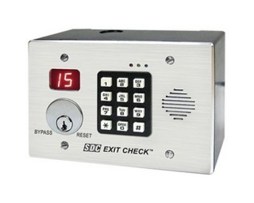 SECURITY DOOR CONTROLS  101-DENA      Delayed Egress Controller, Wall Mount, 12/24 Volt DC, With Keypad Control and Reset
