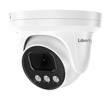 LIBERTY SECURITY  LA5TFC100               Liberty HD Analog Turret, 5MP, 2.8mm, Full Color 100’ WDR 12VDC IP66