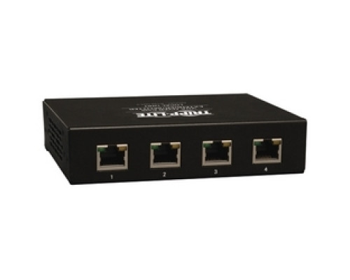 TRIPP LITE  B132-004-2  B132-004-2      4-Port VGA over Cat5/Cat6 Extender Splitter, Box-Style Transmitter with EDID, 1920x1440 at 60Hz, Up to 1000-ft., TAA