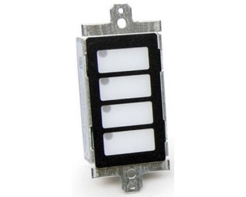 SPACE AGE ELECTRONICS INC  IAM4Z      Annunciator Module, LED, 4-Zone, 27.2 Milliampere at 18 Volt, 50.5 Milliampere at 32 Volt, With Legend Slip Sheet/Mounting Hardware
