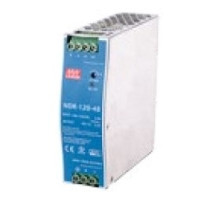 VIVOTEK  NDR-120-48      DIN-Rail Power Supply, 90 to 264 Volt AC, 48 Volt, 2.5 Ampere, 120 Watt, 40 MM Width x 113.5 MM Depth x 125.2 MM Height, 89 Percent Efficiency, For Industrial Control