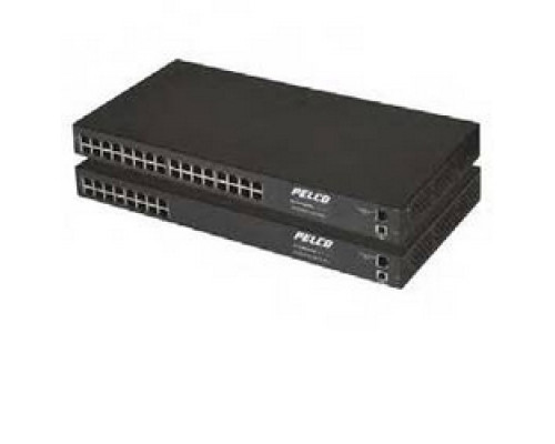 PELCO  POE16ATN-US      IEEE802.3at Compliant PoE, 16 Channel, Midspan, Gigabit