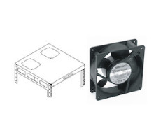 MIDDLE ATLANTIC PRODUCTS  AXS-FAN-K      Fan Kit, 114 CFM, AXS Series