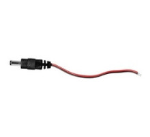 SECO-LARM USA INC  EVA-F5521-3Q               CCTV DC Connector, Plug, Pigtail, 2.1 MM, With 3’ Red/Black Wire