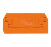 WAGO CORPORATION  282-328      END PLATE - ORANGE