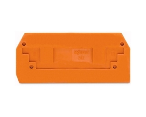 WAGO CORPORATION  282-328      END PLATE - ORANGE