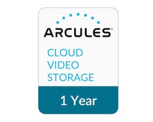 ARCULES INC A0-C-004K-365-US1 004K-365   Cloud Video Subscription License With 365 Days Cloud Storage 4K