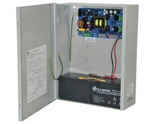 ALTRONIX  EFLOW104NXV      Power Supply Charger, Single Output, 24VDC @ 10A, Aux Output, FAI, LinQ2 Ready, 220VAC, BC400 Enclosure