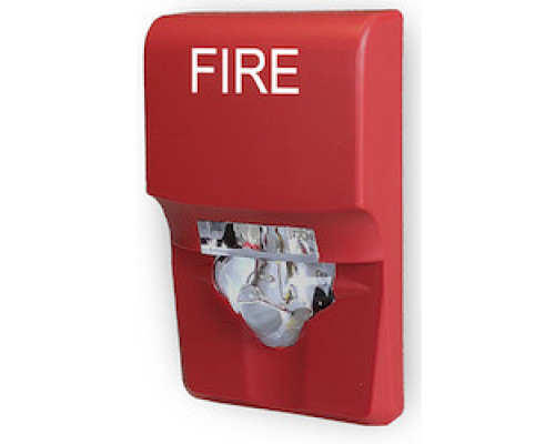 KIDDE COMMERCIAL  EG1VRF               Strobe, 15-75cd, Red, Fire