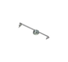 ARLINGTON INDUSTRIES  FS420SCL               Steel fixtured box kit for suspended ceilings. With adjustable mounting bar. Preset for 24 in. Grid. Supports up to 50lb fixtures. 2 inch box depth, 20 cu. in.