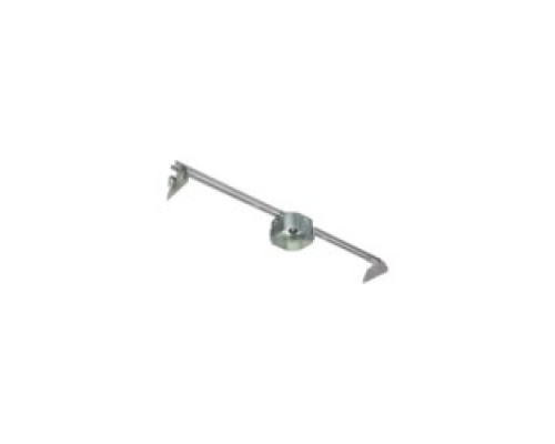 ARLINGTON INDUSTRIES  FS420SCL               Steel fixtured box kit for suspended ceilings. With adjustable mounting bar. Preset for 24 in. Grid. Supports up to 50lb fixtures. 2 inch box depth, 20 cu. in.