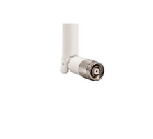 ACCELTEX SOLUTIONS  ATS-ID90RD-245-23-1RPTP-IC-W      2.4/5 GHz 2/3 dBi White Indoor Articulating Rubber Duck Antenna w/RPTNC