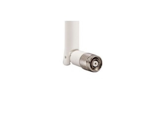 ACCELTEX SOLUTIONS  ATS-ID90RD-245-23-1RPTP-IC-W      2.4/5 GHz 2/3 dBi White Indoor Articulating Rubber Duck Antenna w/RPTNC