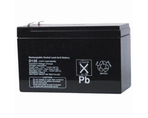 BOSCH SECURITY SYSTEMS  D126      Battery, 12V 7ah