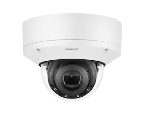 HANWHA VISION  XND-6083RV               Indoor Network AI IR Dome, 2.812mm Motorized VF Lens 2MP Res @ 120 FPS