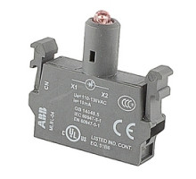 ABB  MLBL-04R      Lamp Block LED 110 V AC Red