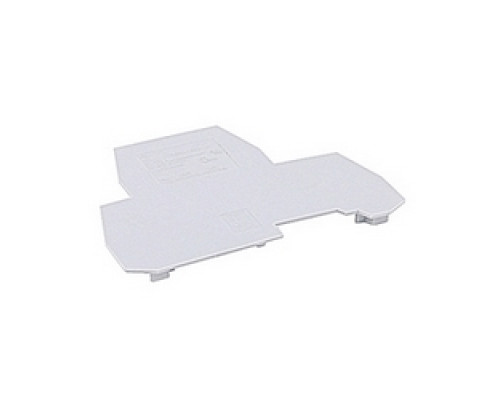 TE-ENERGY  011849517      Gray type SCF6D, 1mm terminal block separator end section