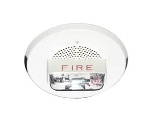 WHEELOCK  CH90-24MCCH-FW               MULTI-CANDELA CHIME/STROBE  24VDC /SELECTABLE 117/177CD  CEILING MOUNT WHITE