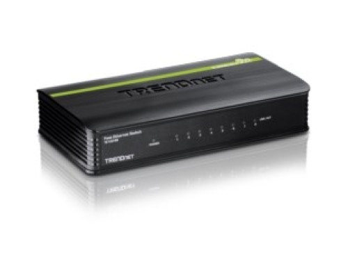 TRENDNET  TE100-S8      8-Port 10/100 Mbps GREENnet Switch