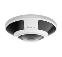 LIBERTY SECURITY  L3IP12FE360S               LIBERTY L3 IP 360 FISHEYE 12MP1.8MM, 50’ IR, POE, MIC IP66, SD- WHITE