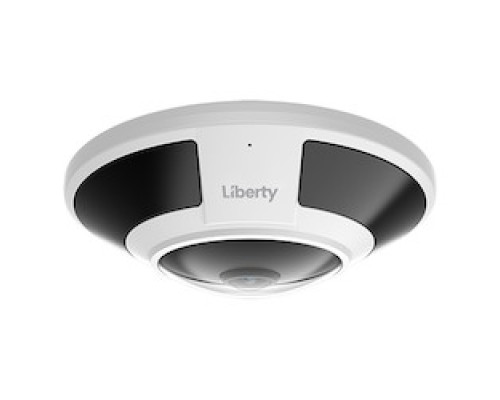 LIBERTY SECURITY  L3IP12FE360S               LIBERTY L3 IP 360 FISHEYE 12MP1.8MM, 50’ IR, POE, MIC IP66, SD- WHITE