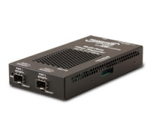 TRANSITION NETWORKS  S4110-4848-NA      Stand-alone Fiber to Fiber Media Converter, 1 Gbps to 11.5Gbps Fiber Repeater, 2 SFP+ Slots