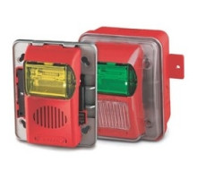GENTEX CORP  904-1344-002  WGECA24-75PWW      Fire Protection Horn/Strobe, Outdoor, 70 to 82 dBA Reverberant, 100 dBA Anechoic Room, 24 Volt DC, 4.75