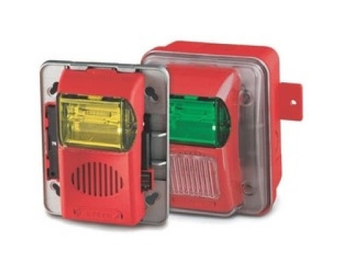 GENTEX CORP  904-1344-002  WGECA24-75PWW      Fire Protection Horn/Strobe, Outdoor, 70 to 82 dBA Reverberant, 100 dBA Anechoic Room, 24 Volt DC, 4.75