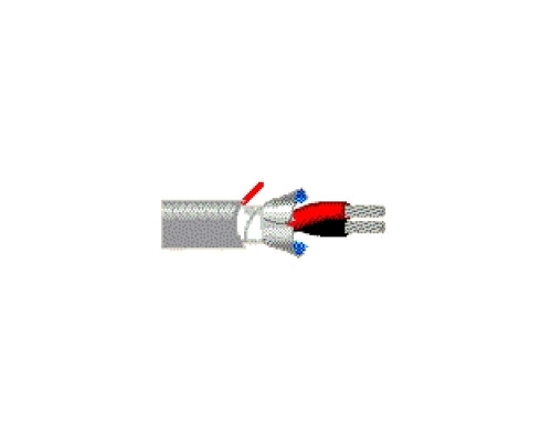 BELDEN  5400F1 0081000               Multi-Conductor - Water-Blocked for Use in Underground Ducts - 2 Cond Cabled 2 20 AWG S-R PVC FS PVC Gray