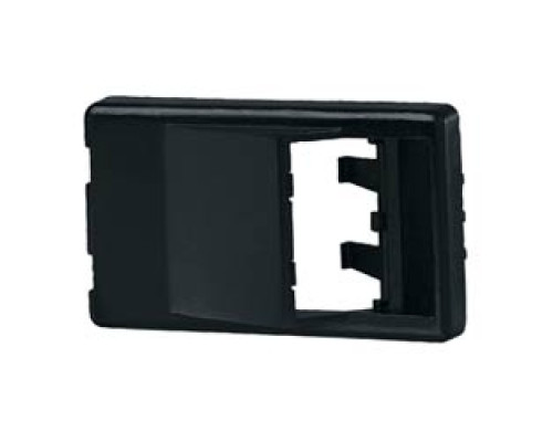 PANDUIT  CFFPA2BL               FurnitureFaceplate 2Pt Angled BL EA