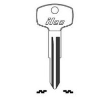 KABA ILCO CORP  62DT NP A03  AF48872002              Vehicle Key Blank, Brass, Nickel Plated, 3 Price Group, For Nissan, Subaru