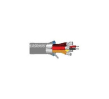BELDEN BAV 1806F Z4B1000        Multi-Conductor Cable, 24 AWG stranded 7x32 TC conductor, Datalene insulation, pairs shielded with bonded Beldfoil with a drain wire, has numbered and color-coded PVC jackets, overall Beldfoil shiel