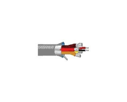 BELDEN BAV 1806F Z4B1000        Multi-Conductor Cable, 24 AWG stranded 7x32 TC conductor, Datalene insulation, pairs shielded with bonded Beldfoil with a drain wire, has numbered and color-coded PVC jackets, overall Beldfoil shiel