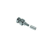 TIMES MICROWAVE EZ-195-BM-X 3190-6141       BNC MALE PLUG CRIMP   CONNECTOR NON-SOLDER PIN NO BRAID TRIM