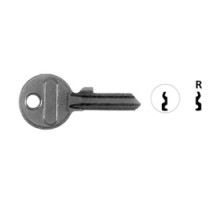 ABUS SECURITY LOCKS  24/41KBR 90010  90010              Key Blank, 4-Pin, Right Hand, For 24, 41 Series Padlock, 50 each per Box