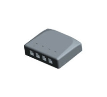 COMMSCOPE ENTERPRISE SOLUTIONS  1933671-1  1933671-1              4-Port Surface Mt Unloaded Icon Wheel 2-Side Tape Screws & Blanks Almond