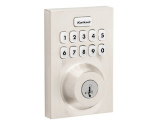 KWIKSET  98930-004  HC620 CNT ZW700 15 SMT RCALFD RCS BP              Home Connect 62 Keypad Connected Smart Lock with Z-Wave Technology Featuring SmartKey Security in Satin Nickel