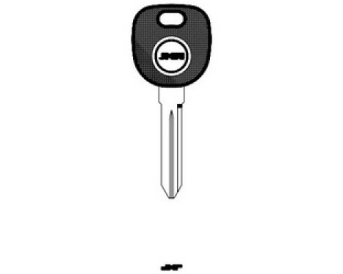 JMA USA  TP05GM-28.P NP 20               Car Key Blank, Transponder, B99P, Brass, Nickel Plated, For Buick/Cadillac/Chevrolet/Pontiac/Saturn