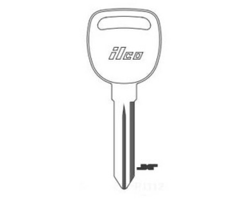 KABA ILCO CORP  B93 NP A03  AL01652002              Vehicle Key Blank, Brass, Nickel Plated, 3 Price Group, For General Motors