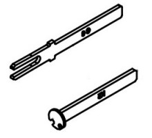 KABA  64724-000-01               Electronic Lock Tailpiece Kit, Best 6 and 7-Pin Cylindrical