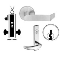 SCHLAGE ALLEGION BRAND  L9092PEU 06L 626 E 12/24VDC        Door Mortise Lock, Keyed, Electrically Unlocking, E Keyway, 12/24 Volt DC, 2-1/2