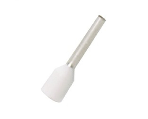 PANDUIT  FSDX75-8-D               Ferrule Insul Exp 20AWG 8mmPIN WH PK500