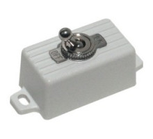 SECO-LARM USA INC SS-076Q/SW        Toggle Switch, SPST, 125 Volt DC, 3 Ampere, Pre-Wired 6