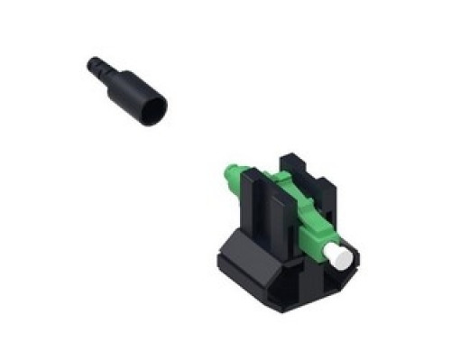 COMMSCOPE ENTERPRISE SOLUTIONS  760184697  SFC-LCF-09-8A-25-PACK              Teraspeed Fiber Qwik II-LC Connector, Field Installable, Angled, Green, 25 Pack