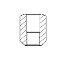 MUL-T-LOCK INC  PCY-PIN-PLG-Z               Cylinder Keying Plug Pin, External, #Z, Nickel Silver, 100 each per Bag