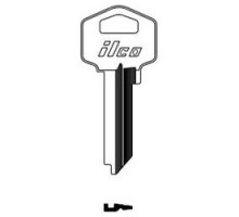 KABA ILCO CORP  TE4 NP A14               Cylinder Lock Key Blank, Brass, Nickel Plated, 14 Price Group, For Tesa