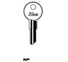 KABA ILCO CORP  01122 NP A02  AL4574401B              Vehicle Key Blank, Brass, Nickel Plated, 2 Price Group, For Cessna, Misc Switch, Piper Aircraft