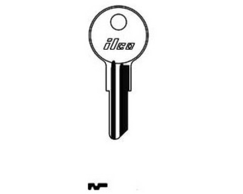 KABA ILCO CORP  01122 NP A02  AL4574401B              Vehicle Key Blank, Brass, Nickel Plated, 2 Price Group, For Cessna, Misc Switch, Piper Aircraft