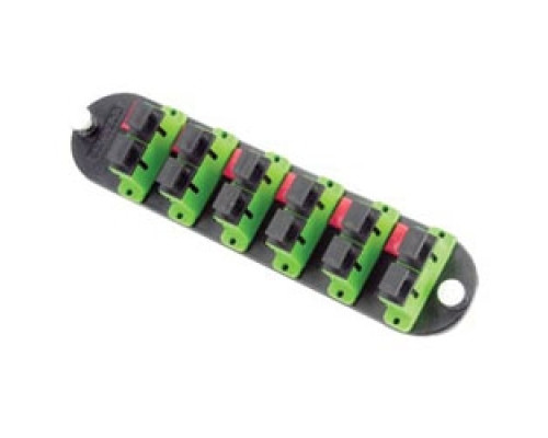 CORNING CCH-CP12-D9        Closet Connector Housing CCH Panel, SC adapters, Duplex, APC, 12 fiber, Single-mode OS2