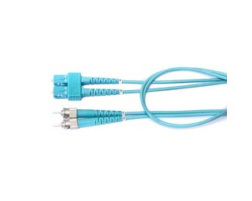 BELDEN  FP3SDST015M               FiberExpress Patch Cord, OM3, SC Duplex to ST, 15m
